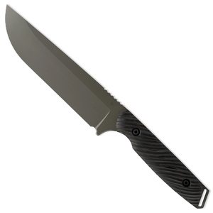 Toor Knives Field 1.0 Fixed Blade Knife w/ Sheath - Walnut Handle / Spanish Moss