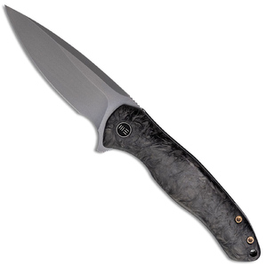 WE 2001A Kitefin Marble Carbon Fibre Titanium Handle S35VN Steel Folding Knife
