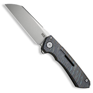 WE Knife Mini Buster Frame Lock Folding Knife | Black / Silver