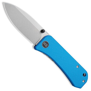 WE 2004A Banter Blue G10 Handle Stonewash CPM-S35VN Steel Folding Knife