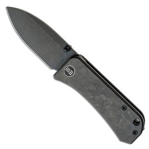 WE Knife Banter Liner Lock Folding Knife | Black CF