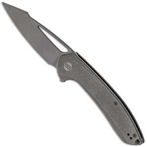 WE 2016A Fornix Grey Titanium Handle Stonewash CPM-20CV Steel Folding Knife