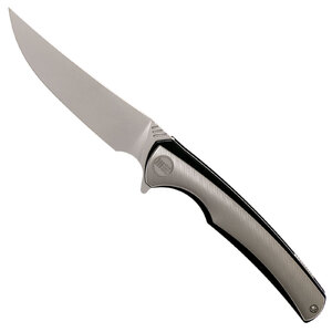 WE Knife 704E Liner Lock Folding Knife | Grey / Satin