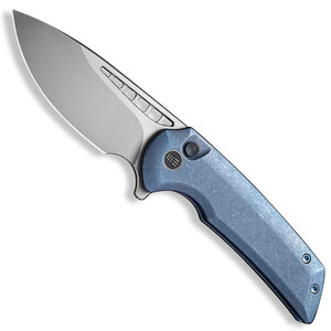 WE Knife Mini Malice Button Lock Folding Knife | Blue / Grey