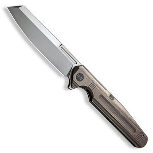 WE Knife Reiver Frame Lock Folding Knife | Bronze / Silver