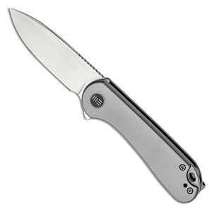 WE Knife Elementum Frame Lock Folding Knife | Grey / Satin