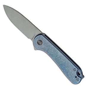 WE Knife Elementum Frame Lock Folding Knife | Blue / Grey