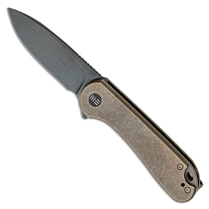 WE Knife Elementum Frame Lock Folding Knife | Bronze / Black
