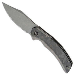 WE Knife Snick Frame Lock Carbon Fibre Folding Knife | Black / Grey