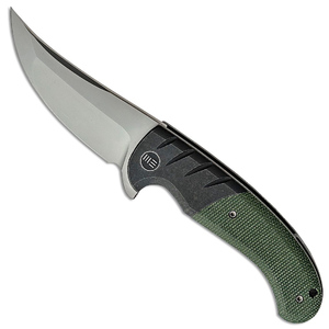WE Knife Curvaceous Frame Lock Folding Knife | Green / Grey
