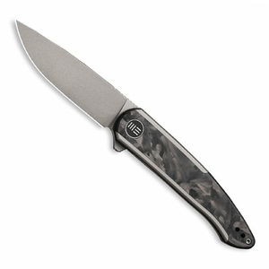 WE Knife Smooth Sentinel Liner Lock Folding Knife | Black / Grey