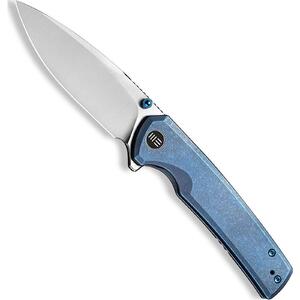 WE Knife Subjugator Frame Lock Folding Knife | Blue / Satin