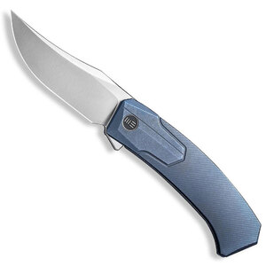 WE Knife WE21015-2 Shuddan Titanium Folding Knife - Blue / Silver