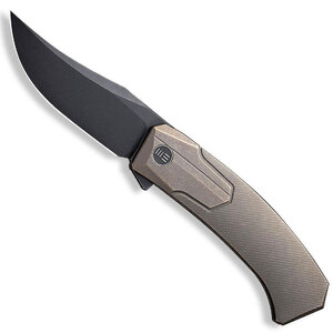 WE Knife Shuddan Frame Lock Folding Knife | Bronze / Black