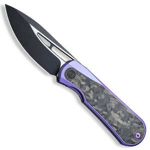 WE Knife Baloo Frame Lock Folding Knife | Purple / Black