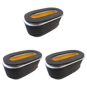 Sanli 3 Pack Lawnmower Air Filter Element | OHV350 OHV400 | KSP-AF1