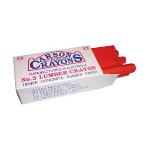 Carson Crayons Lumber Crayon | Red | LC-RED