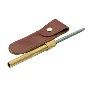 Eze-Lap Brass Handle Sharpener with Belt Pouch | M