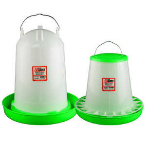 AgBoss 14L Drinker and 8kg Feeder Poultry Set