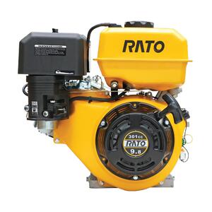 RATO 10HP 301cc 4-Stroke OHV Engine | 25.4mm Horizontal Shaft | R300