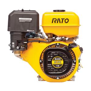 RATO 15HP 420cc 4-Stroke OHV Engine | 25.4mm Horizontal Shaft | R420