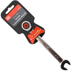 AOK by KC Tools 15mm 72T One Way Gear Ratchet Wrench Spanner
