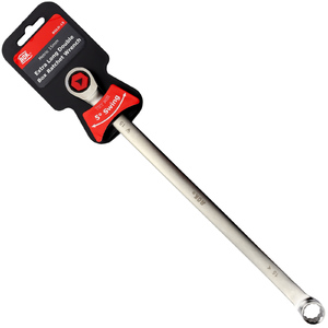 AOK by KC Tools 15mm Extra Long Double Box Ratchet Spanner Wrench