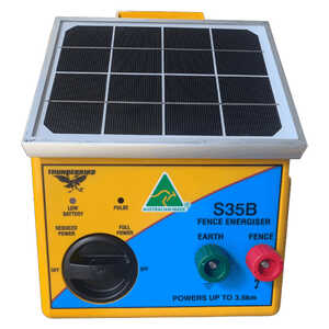 Thunderbird 3.5km Solar Energiser with Lithium Battery | S-35B