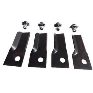Sanli 4 Piece Lawnmower Blade Set | SSP550 | S01-020003