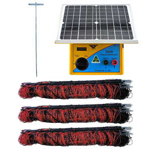Thunderbird 150m Sheep, Goat & Calf Netting & S-90B 10km Electric Fence Energiser