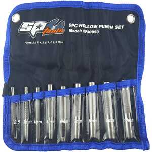 SP Tools 9pc Hollow Punch Set