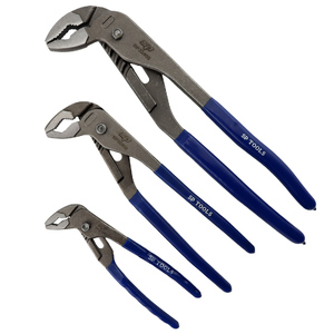 SP Tools SP32910 3pc High Leverage Adjustable Joint Multigrip Plier Set