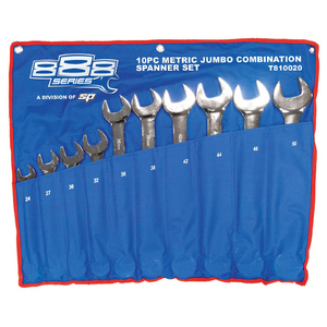 888 Tools 10pc Metric ROE Jumbo Spanner Set