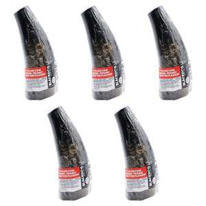 Blackdog 5 Pack 520g 7" Peanut Butter Filled Cow Horn Dog Treats | B140A