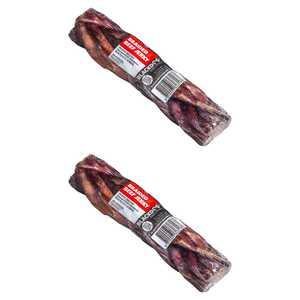 Blackdog 2 Pack Braided Beef Jerky Dog Treats | B159