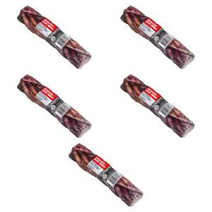 Blackdog 5 Pack Braided Beef Jerky Dog Treats | B159