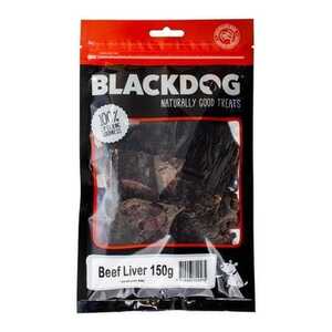 Blackdog 150g Beef Liver Dog Treats | B182