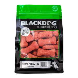Blackdog 1kg Beef Liver & Kidney Dog Food Biscuits | B619