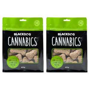 Blackdog 2 Pack 500g Cannabics Dog Food Biscuits | B631