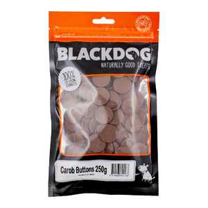 Blackdog 250g Carob Drops Dog Treats | B200