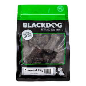 Blackdog 1kg Charcoal Dog Food Biscuits | B618