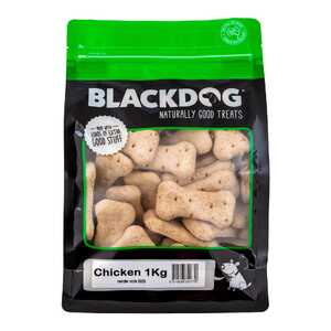 Blackdog 1kg Chicken Dog Food Biscuits | B623