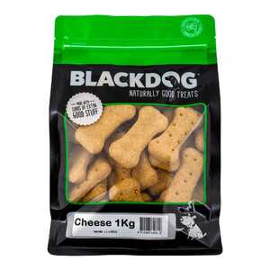Blackdog 1kg Cheese Dog Food Biscuits | B616