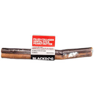 Blackdog Peanut Butter Filled Collagen Dental Stick Dog Treat | B174