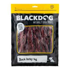 Blackdog 1kg Duck Jerky Dog Treats | B162