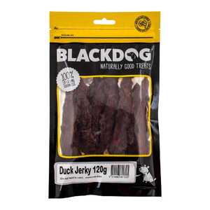 Blackdog 120g Duck Jerky Dog Treats | B190