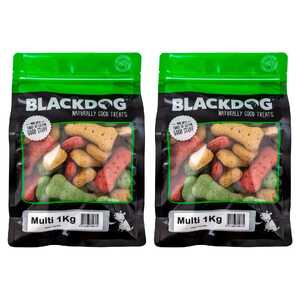 Blackdog 2 Pack 1kg Multi Mix Dog Food Biscuits | B614