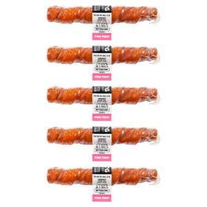 Blackdog 5 Pack Pork Twists Dog Treats | B134