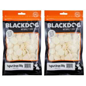 Blackdog 2 Pack 250g Yoghurt Drops Dog Treats | B201