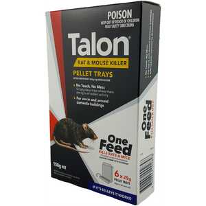 Talon 150g Pellets Mouse & Rat Bait Trays